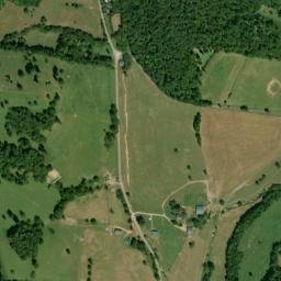 Yell Tennessee High Resolution Satellite Map