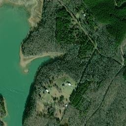 Arcadia Shores Tennessee High Resolution Satellite Map