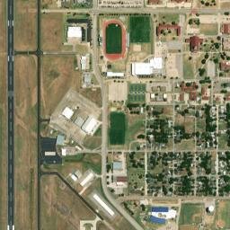 1102 West Federal Street, Shawnee, OK High Resolution Satellite Map