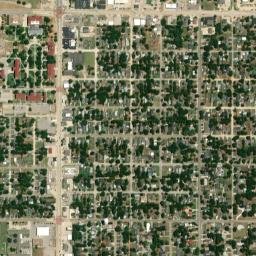 Oklahoma Baptist University 519-699 West University Street Sh High Resolution Satellite Map