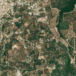 Atsipópoulo map(satellite map)