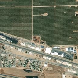 Edison California High Resolution Satellite Map