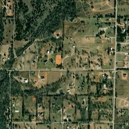 11720 Little Lane, Mustang, OK 73064, USA High Resolution Satellite Map