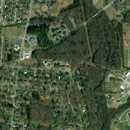 Oak Park Tennessee High Resolution Satellite Map