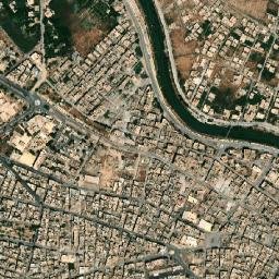 Deir ez-Zor map(satellite map)