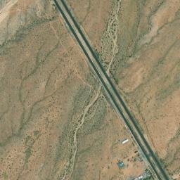 Santa Claus Arizona High Resolution Satellite Map