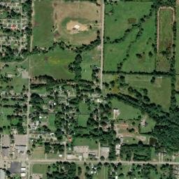Lavaca map(satellite map)