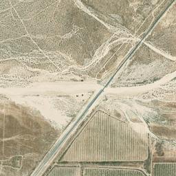 Gypsite California High Resolution Satellite Map