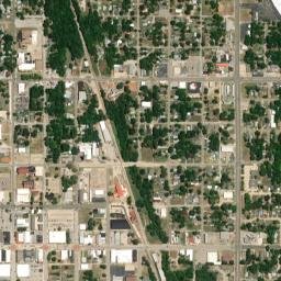 527 E Main St, Shawnee, OK 74801, USA High Resolution Satellite Map