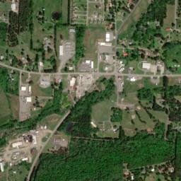 Rose Bud Arkansas High Resolution Satellite Map