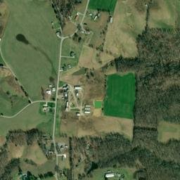 Raysville Tennessee High Resolution Satellite Map