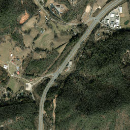 3927 U.S. 441, Nantahala National Forest High Resolution Satellite Map