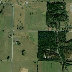 Cedar Creek Arkansas High Resolution Satellite Map