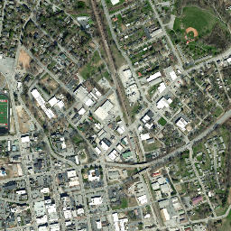Hendersonville map(satellite map)