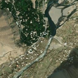 Bāzārak map(satellite map)