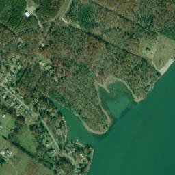 Shore Acres Tennessee High Resolution Satellite Map