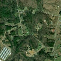 Balltown Tennessee High Resolution Satellite Map