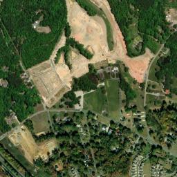 Satellite view of Sunset Hills