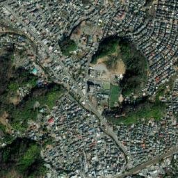 Ninomiya map(satellite map)