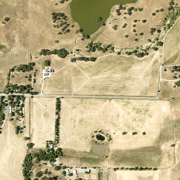 Pozo California High Resolution Satellite Map