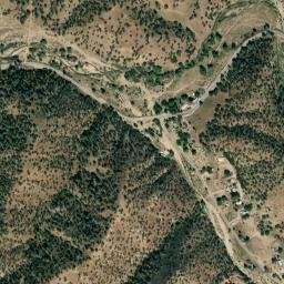 Loraine California High Resolution Satellite Map