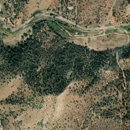 Sand Canyon California High Resolution Satellite Map