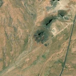 Castle Butte Arizona High Resolution Satellite Map