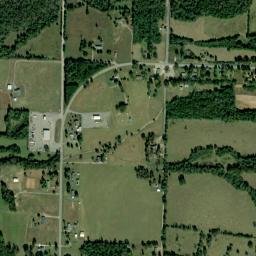 Birdtown Arkansas High Resolution Satellite Map