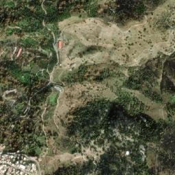 Anógeia map(satellite map)