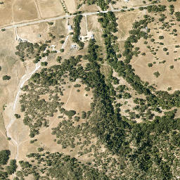 Pippin Corner California High Resolution Satellite Map