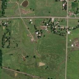 Carbon City Arkansas High Resolution Satellite Map