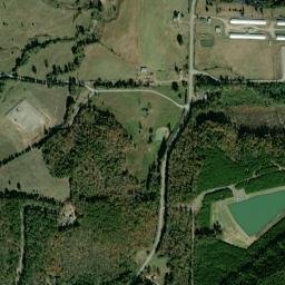 Holly Springs Arkansas High Resolution Satellite Map