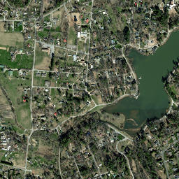 Valley Hill map(satellite map)