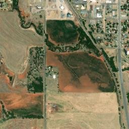 Washita County map(satellite map)