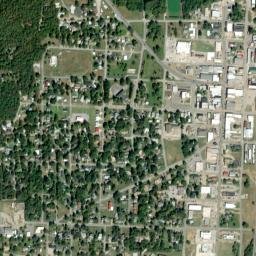 Eufaula map(satellite map)