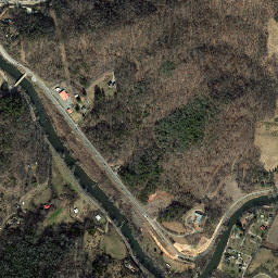 Jackson County map(satellite map)