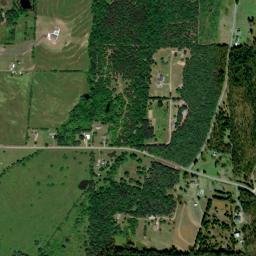 Mars Hill Arkansas High Resolution Satellite Map