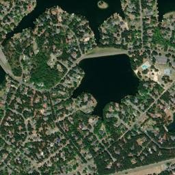 Seven Lakes map(satellite map)