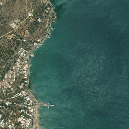 Eloúnda map(satellite map)