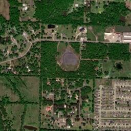 White Bluff Arkansas High Resolution Satellite Map