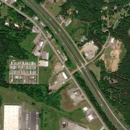 Interstate 40, Russellville, AR 72802 High Resolution Satellite Map