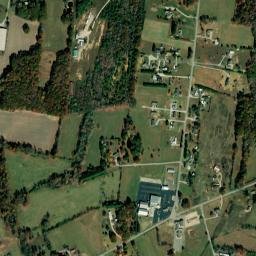 Mars Hill Tennessee High Resolution Satellite Map