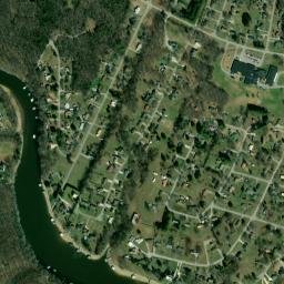 Lakeside Estates Tennessee High Resolution Satellite Map