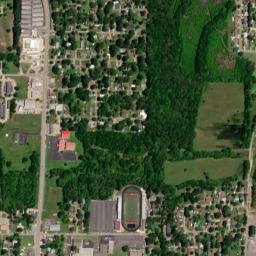 White County map(satellite map)