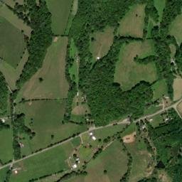 Berea Tennessee High Resolution Satellite Map