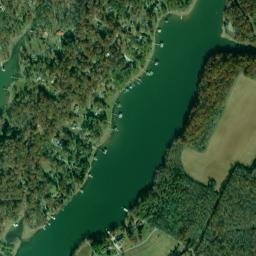 Ware Branch Tennessee High Resolution Satellite Map