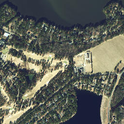 Whispering Pines map(satellite map)