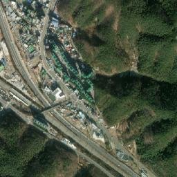 Naesŏ map(satellite map)