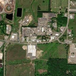 Bernice Arkansas High Resolution Satellite Map