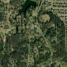 Bush Grove Tennessee High Resolution Satellite Map